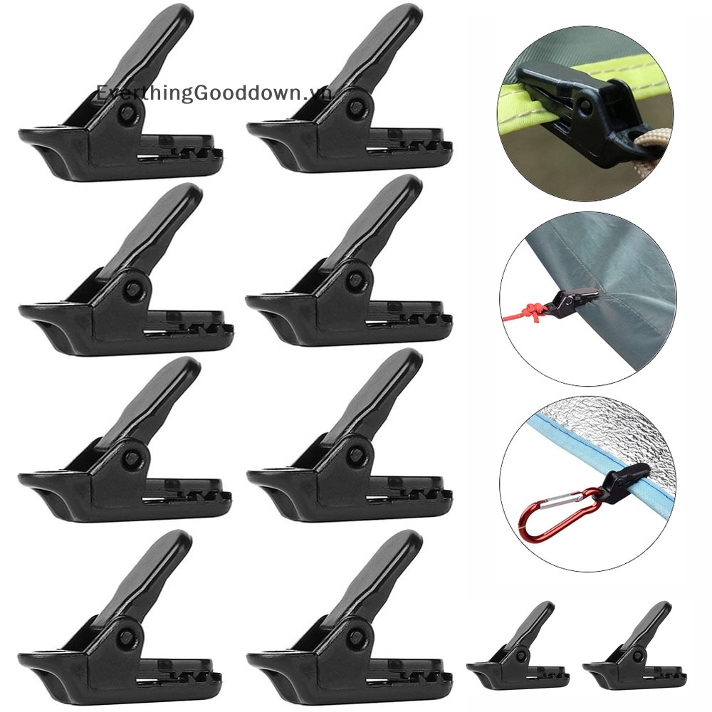 Everthinggooddown Set 10 Kẹp Treo Lều Cắm Trại Bằng Xốp Chắc Chắn