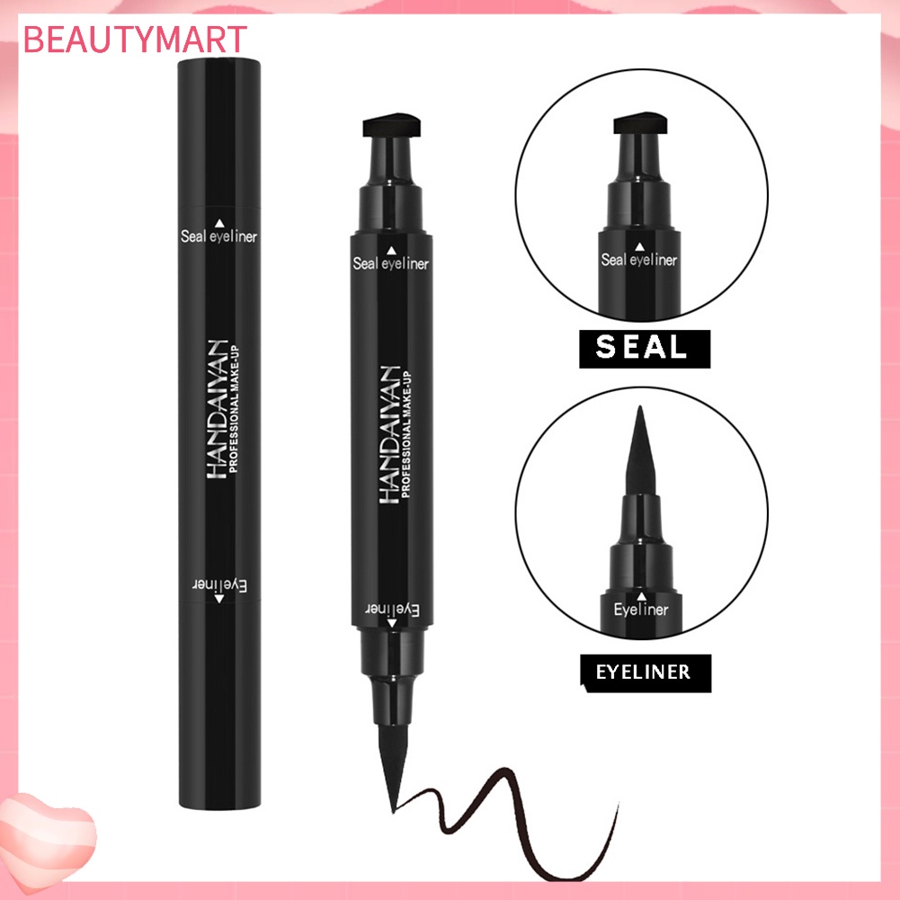 Bút Kẻ Mắt Dạng Lỏng Thiết Kế Hai Đầu Màu Đen Quyến Rũ