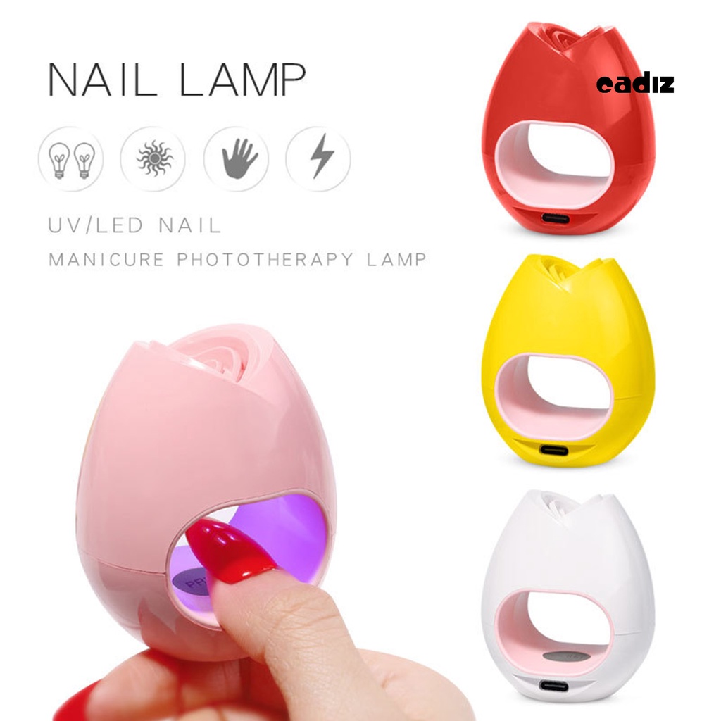 1 Bộ Đèn LED UV Hong Khô Móng Tay Không Phai Màu Đen