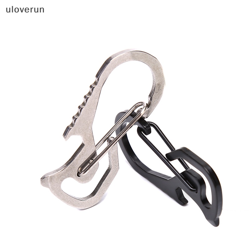 1 Móc Khóa Carabiner Bằng Thép Không Gỉ Tiện Dụng
