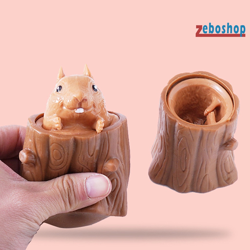 Đồ Chơi Bóp Giảm Căng Thẳng Bằng Silicone Hình Chú Sóc