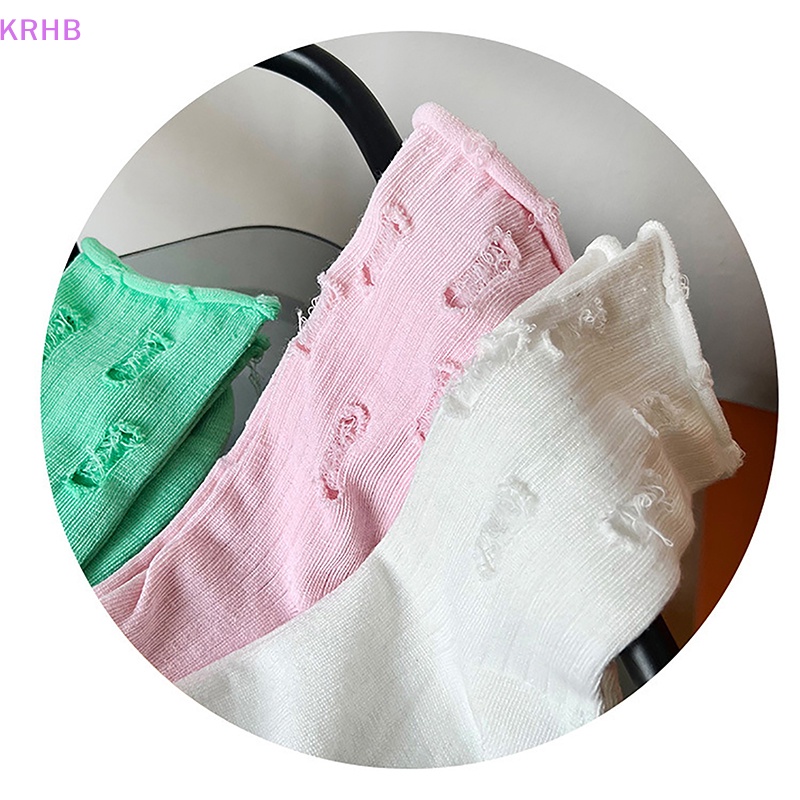 Vớ Dệt Kim Rách Thời Trang Harajuku Đường Phố Mới Cho Nữ