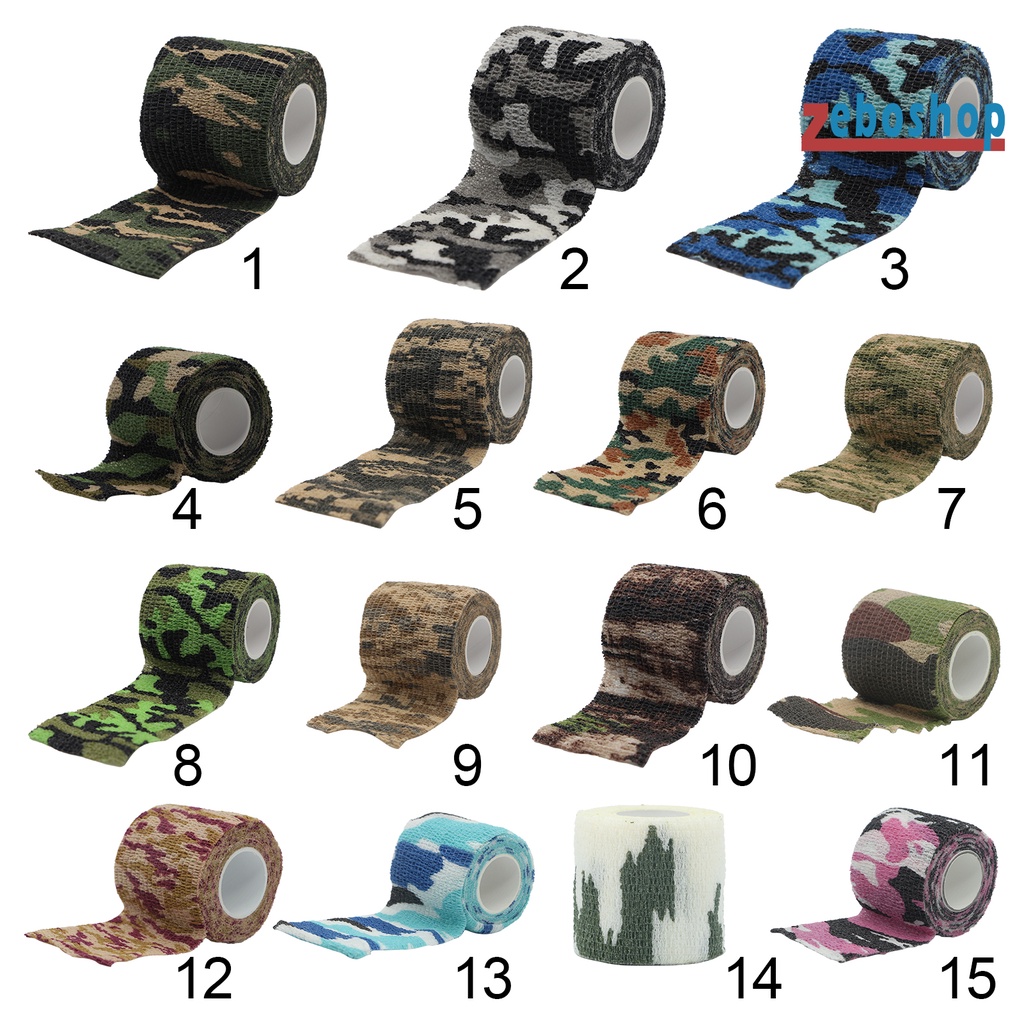 1 Cuộn Băng Keo Rằn Ri Tự Dính Chống Trầy Xước Tiện Dụng