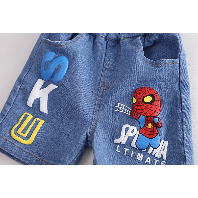 Áo Thun In Họa Tiết Người Nhện Phong Cách Hàn Quốc Thời Trang Cho Gia Đình