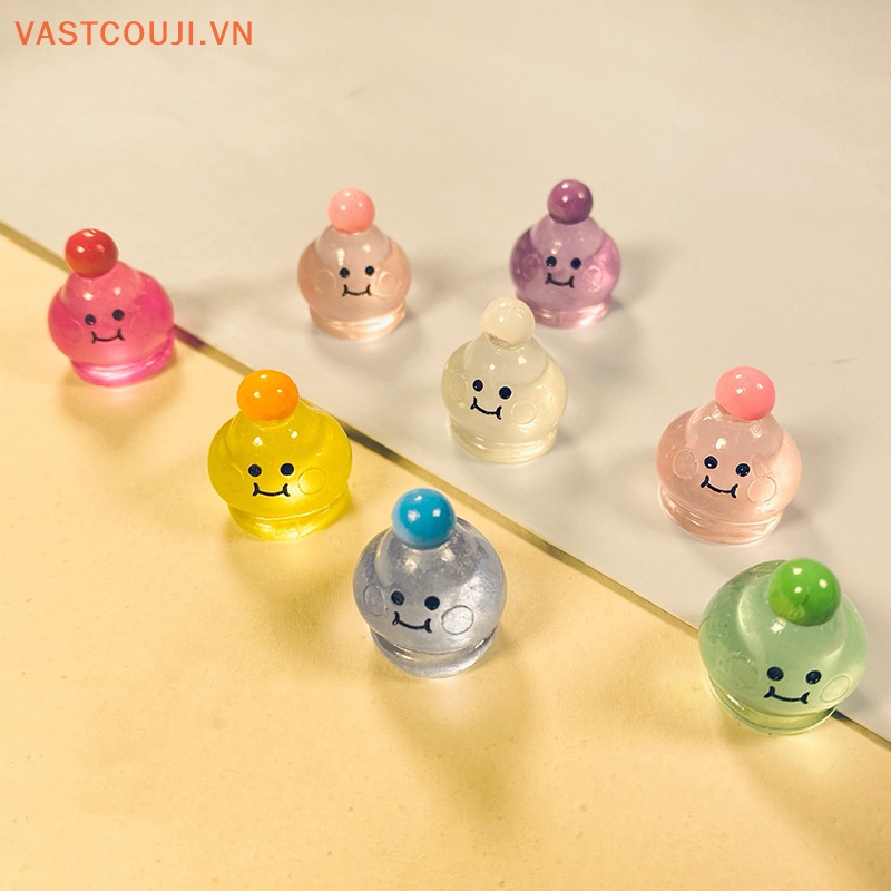Set 5 Tượng VASTJI Mini Bằng Nhựa Phát Quang Dễ Thương Trang Trí Xe Hơi
