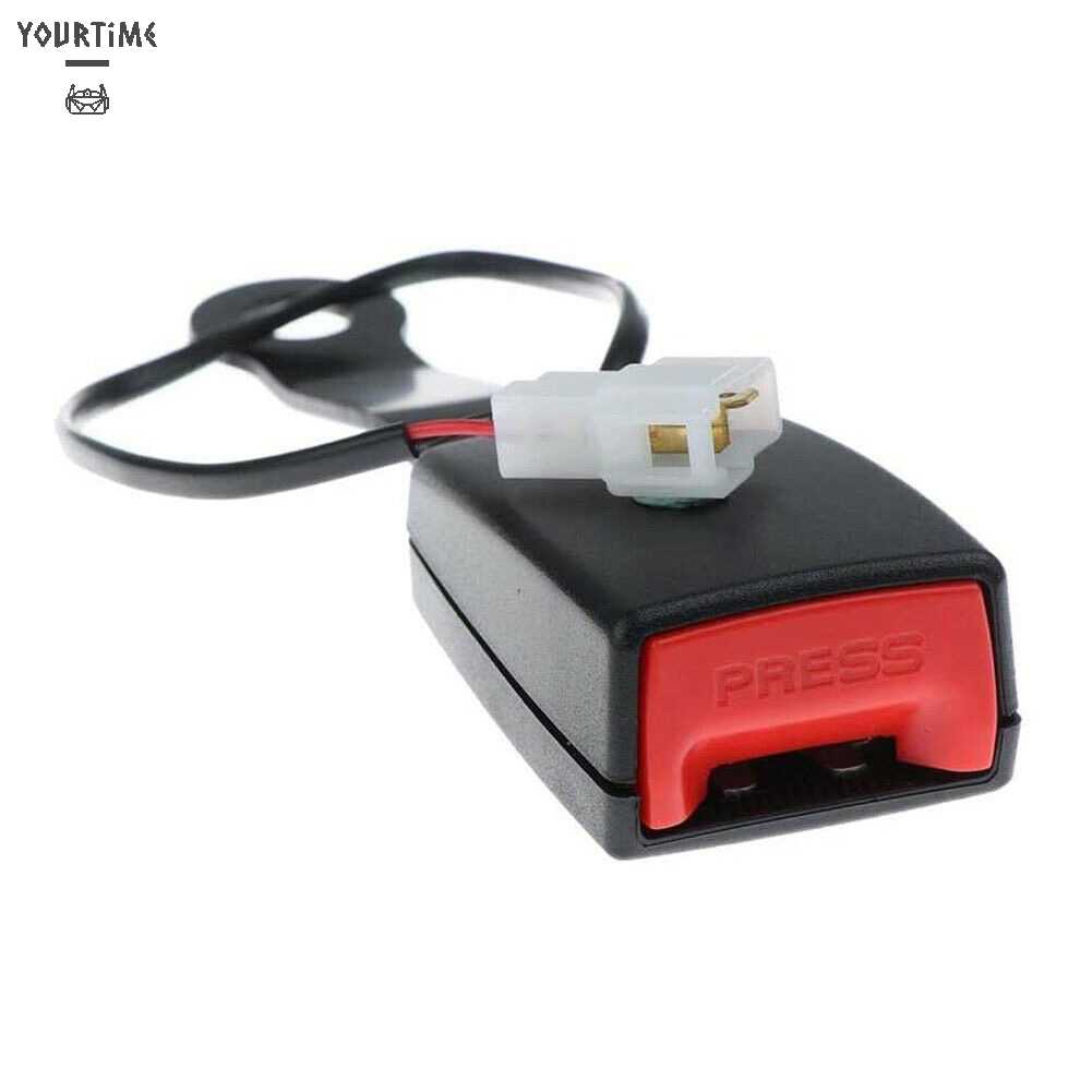 Chốt Khóa Dây An Toàn Xe Hơi Kèm Dây Cáp Cảnh Báo Tiện Dụng