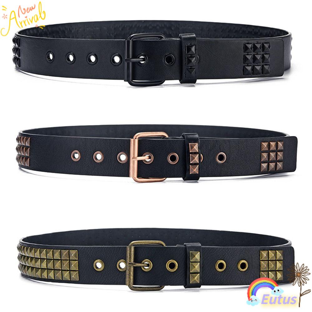 Thắt Lưng Da PU Phối Khóa Hợp Kim Thời Trang Cho Nam Nữ