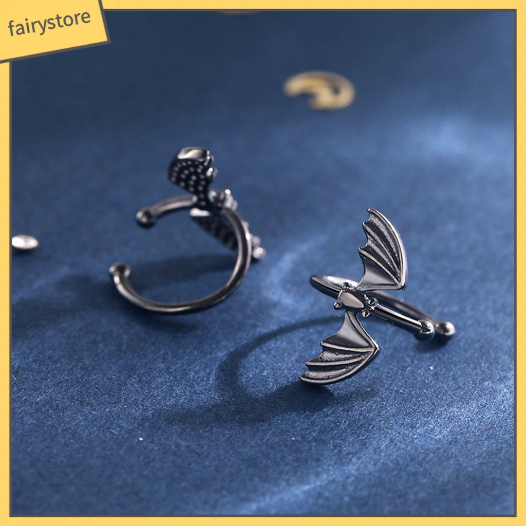 Khuyên Tai Dạng Kẹp Không Xỏ Hình Dơi Thời Trang Cho Nữ