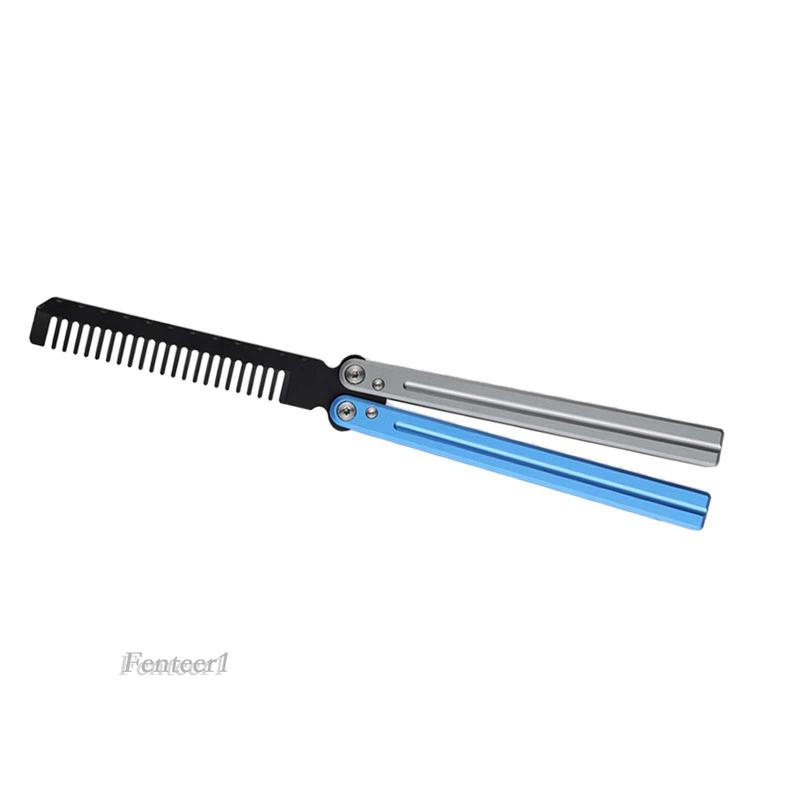 Lược Gấp Chải Tóc Fenteer1 Bằng Kim Loại Dùng Trong Nhà Và Ngoài Trời