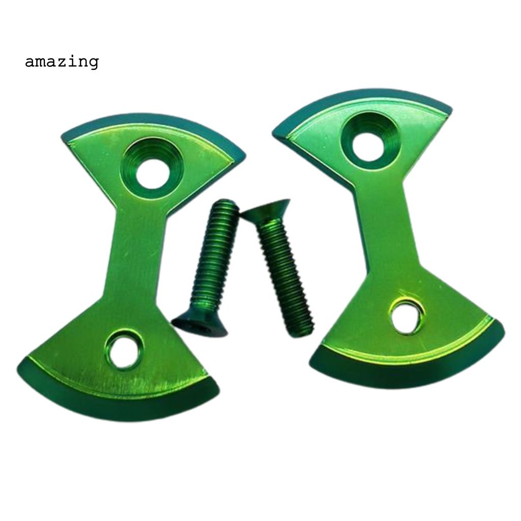 Bộ 2 Tấm Khóa Bàn Đạp Bằng Hợp Kim Titan Thay Thế Chuyên Dụng Cho Xe Đạp Leo Núi