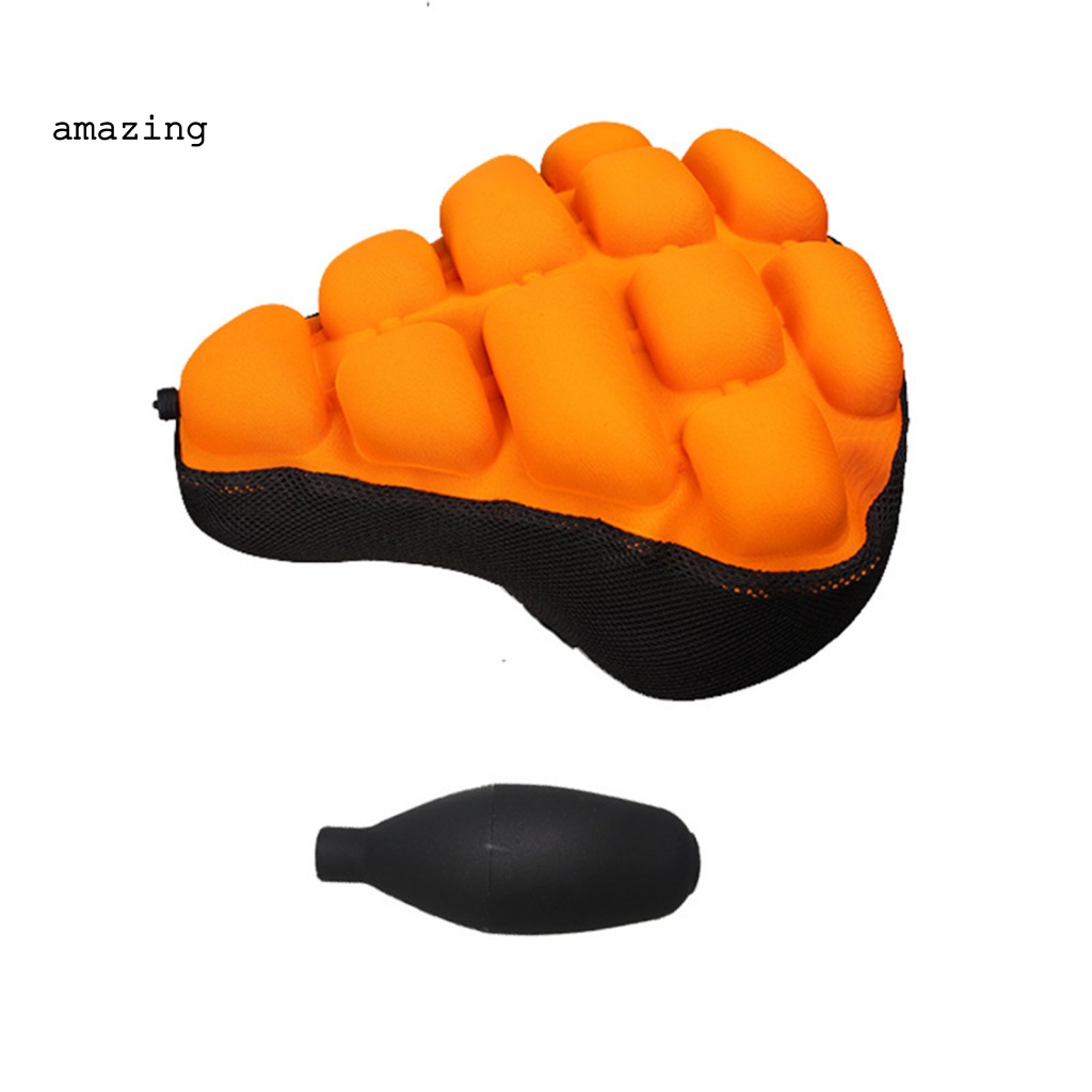 1 Bộ Vỏ Bọc Yên Xe Đạp Leo Núi Bơm Hơi 3D Bằng TPU Thoải Mái Chống Trượt Có Thể Gấp Gọn