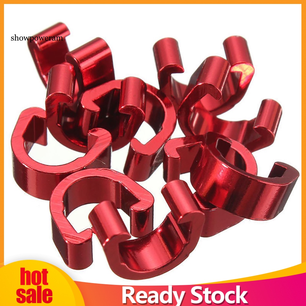 Set 10 Kẹp Chữ C Cố Định Dây Phanh Xe Đạp Leo Núi Tiện Dụng