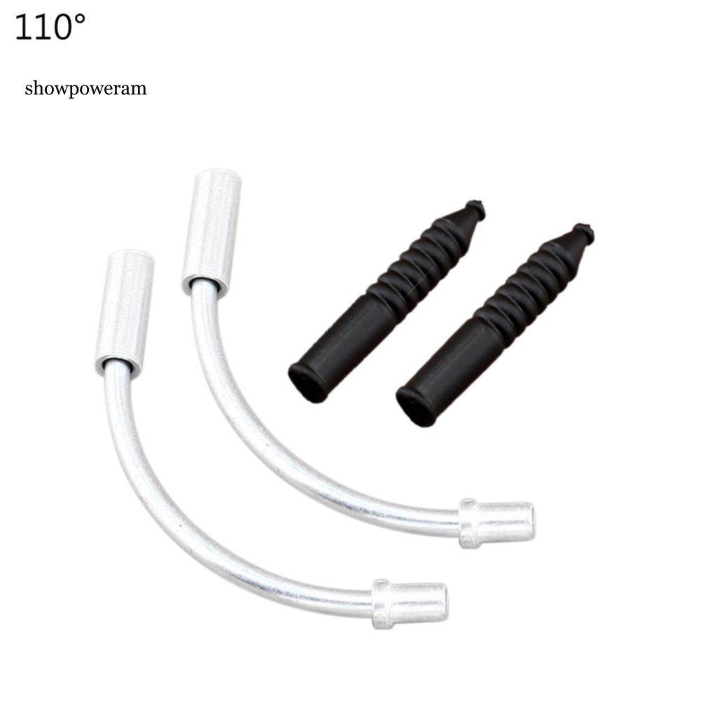 Set 2 Ống Dẫn Dây Phanh Dạng Uốn Chữ V Cho Xe Đạp Leo Núi