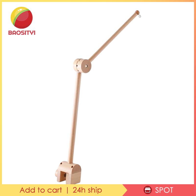 [Baosity1] Giá Đỡ Chuông Treo Giường Ngủ Bằng Gỗ Có Thể Điều Chỉnh Cho Bé