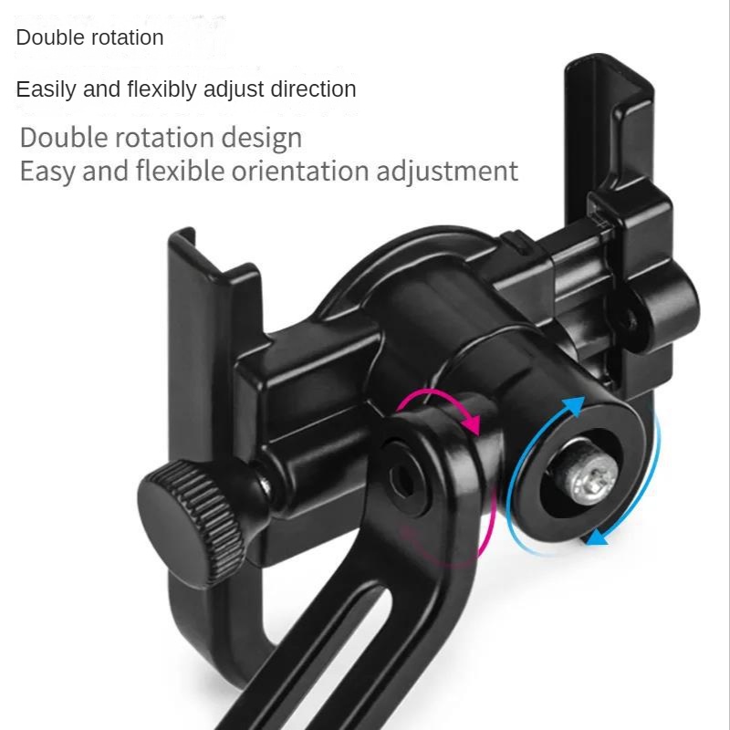 Giá Đỡ ĐiệN ThoạI Xoay 360 Độ Cho Xe ĐạP° Kẹp Điện Thoại Gắn Tay Lái Xe Đạp / Xe Máy / Scooter Xoay Được Tiện Lợi