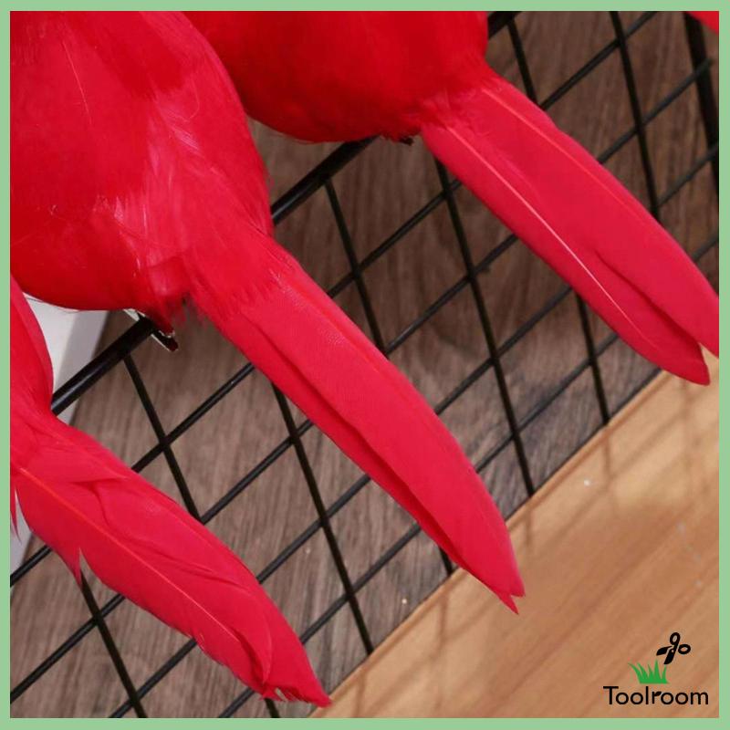 Tượng Chim Mô Phỏng Điêu Khắc Sống Động Gắn Tường Ngoài Trời