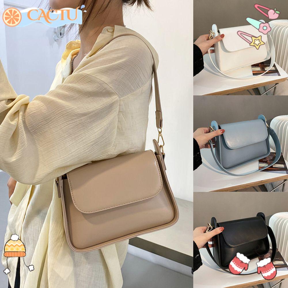 Túi Xách Da PU Đeo Vai Kiểu Dáng Thanh Lịch Hợp Thời Trang
