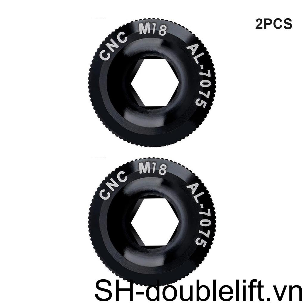 Bộ 2 Ốc Vít M18 Bằng Hợp Kim Thay Thế Chuyên Dụng Cho Bánh Đà Xe Đạp Leo Núi