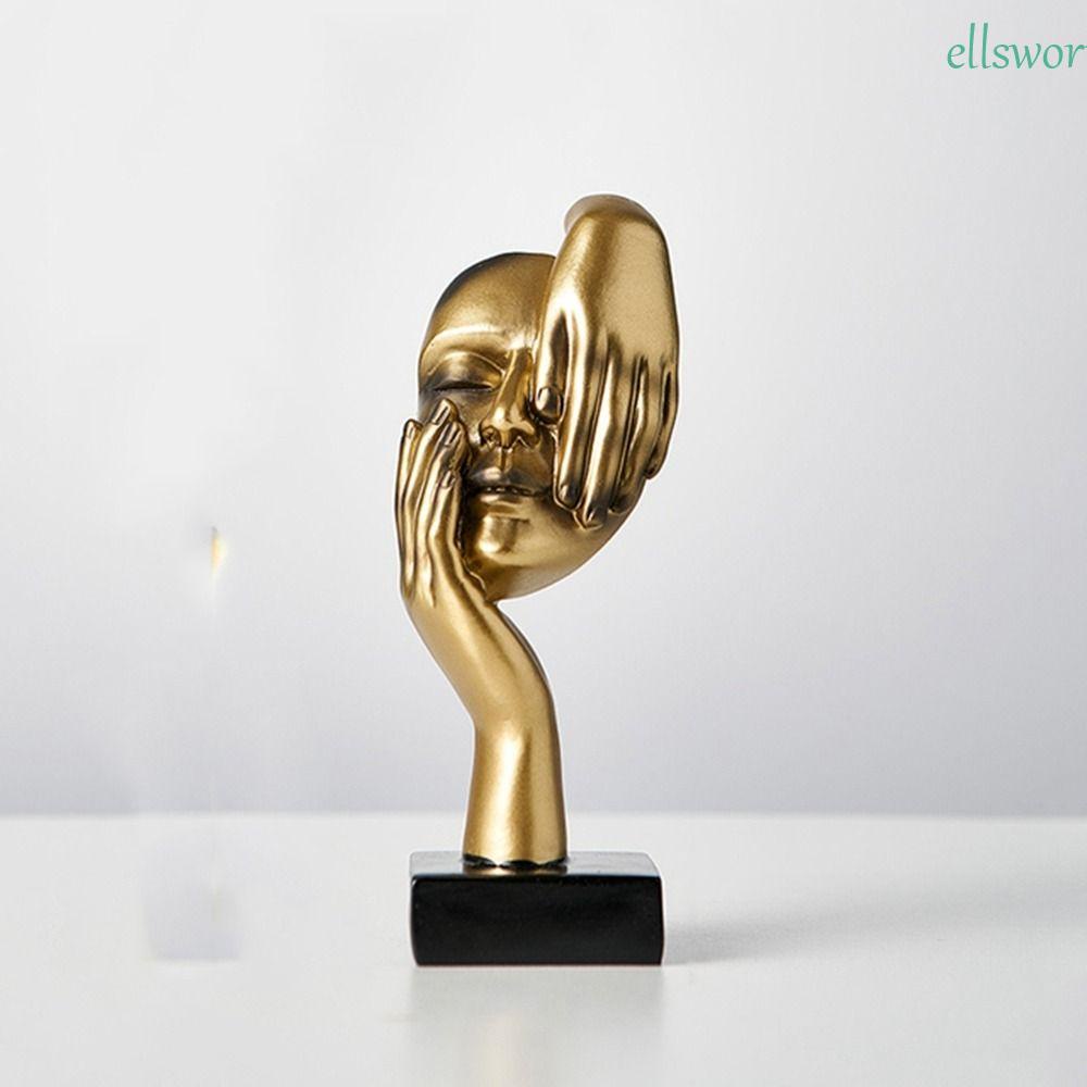 Bức Tượng Elsworth Trừu Tượng Tối Giản Tinh Xảo Chống Trượt Trang Trí Nhà Cửa / Tủ Quà Cưới