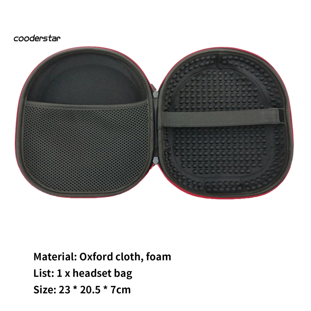 Túi Đựng Tai Nghe Bluetooth Bằng Vải Oxford Chống Bụi Chống Rơi Cho ATH M50X WS770IS Arctis5 / 7 / 3 / Pro