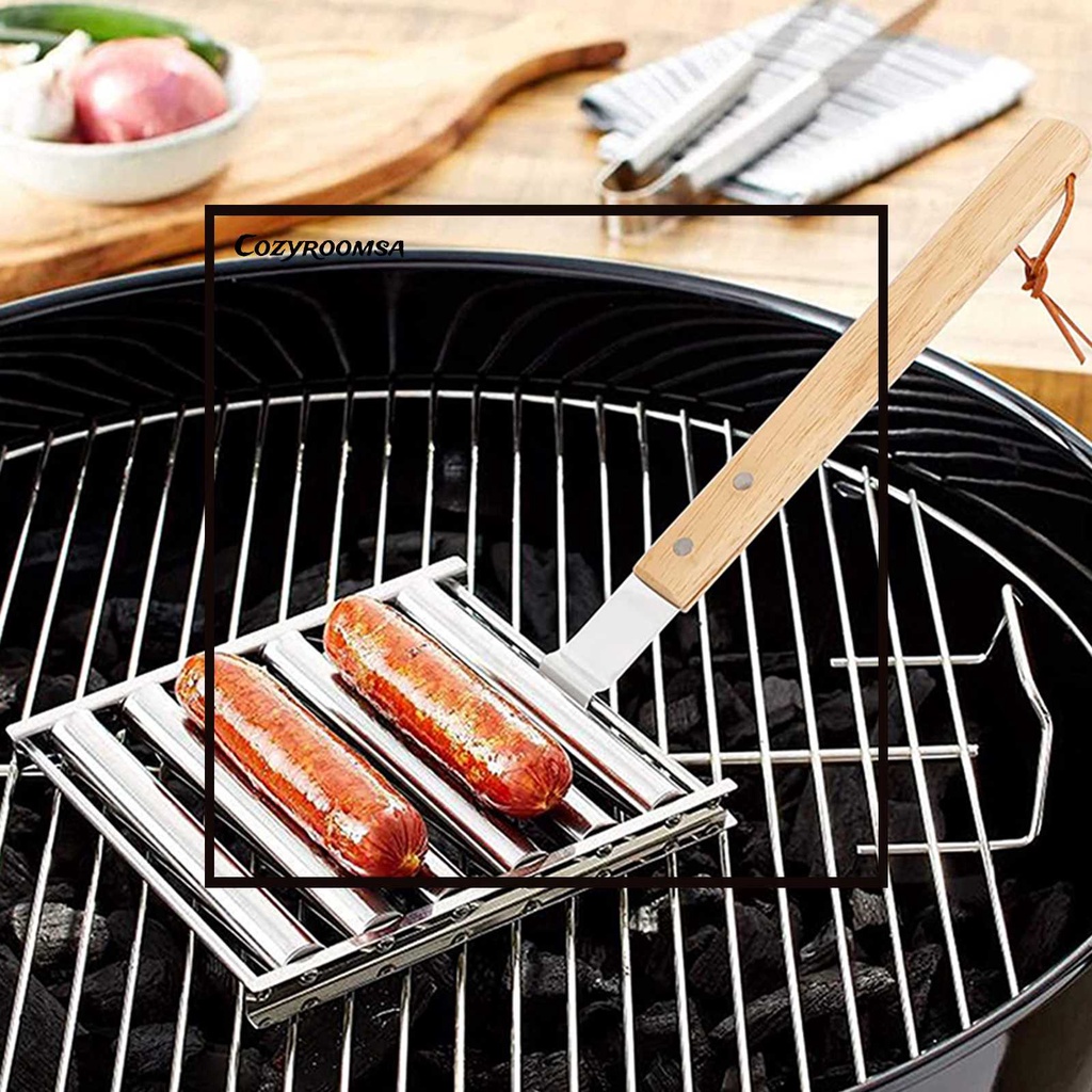 Giá Đỡ Xúc Xích Chịu Nhiệt Tiện Lợi Dành Cho Tiệc Nướng BBQ