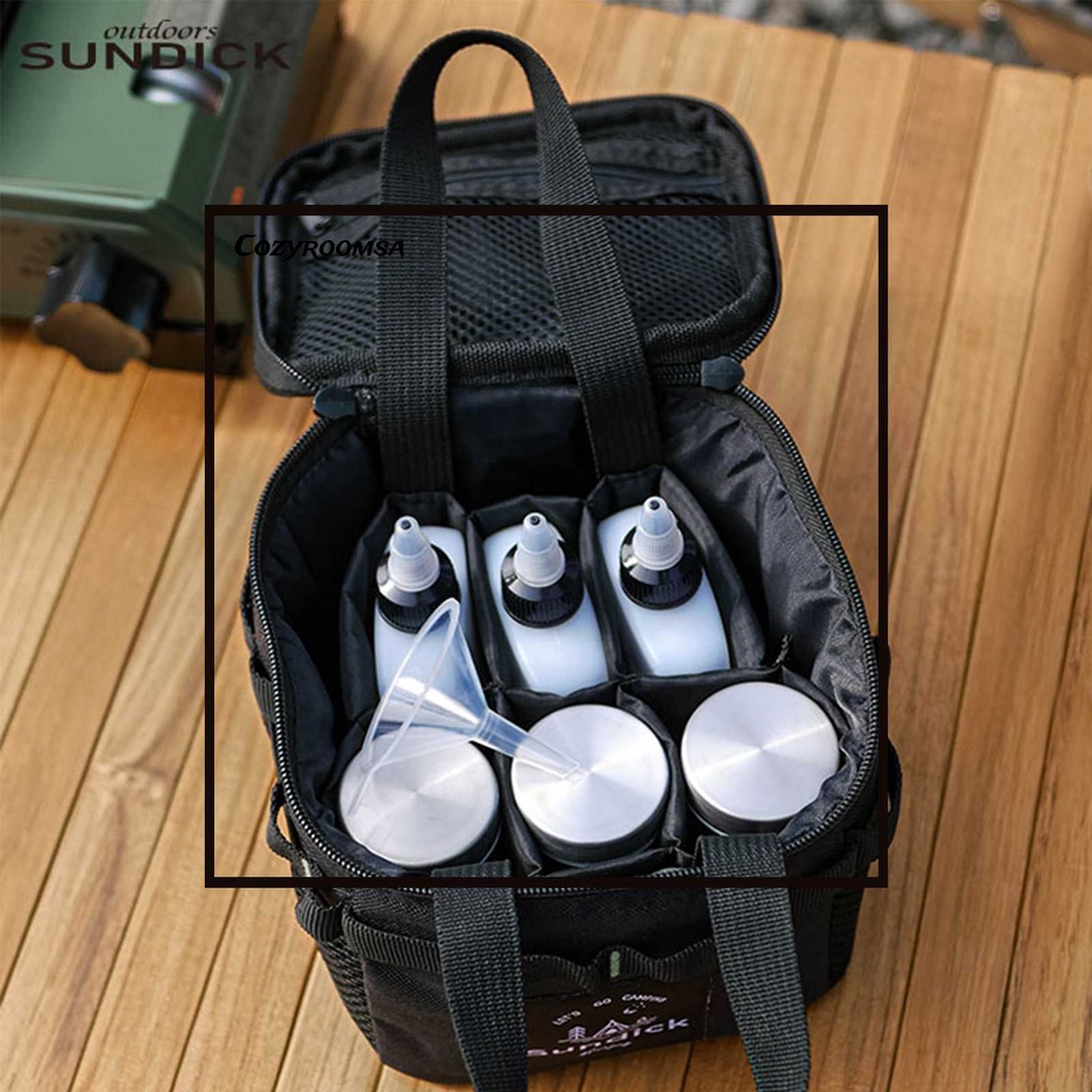 Hộp Đựng Gia Vị Kèm Túi Đựng Tiện Dụng Cho Các Hoạt Động Ngoài Trời