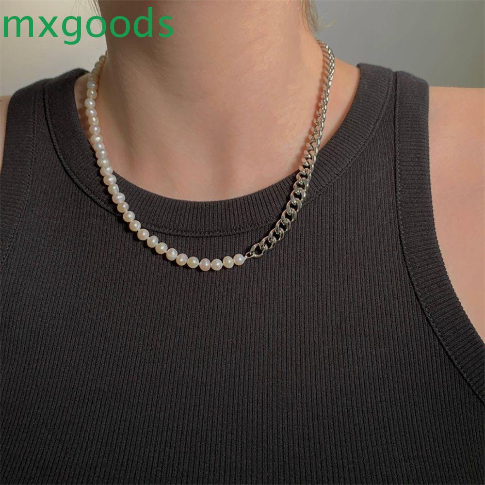 Vòng cổ Choker Bằng Thép Không Gỉ Phong Cách Hip Hop Cho Nam Và Nữ