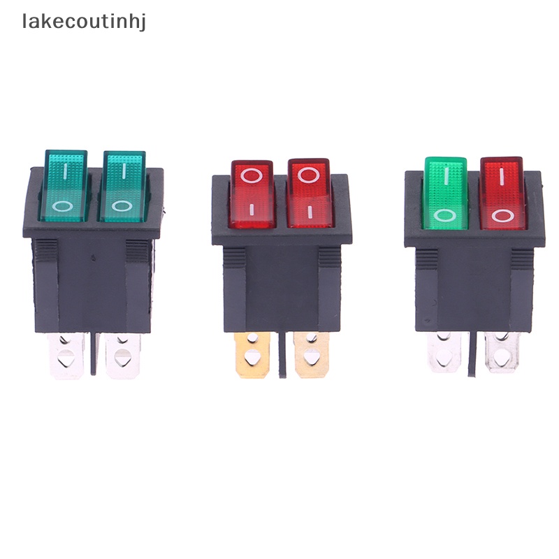 Công Tắc Bật / Tắt Đèn KCD4 KCD6 4 / 6PIN Cho Tàu Thuyền