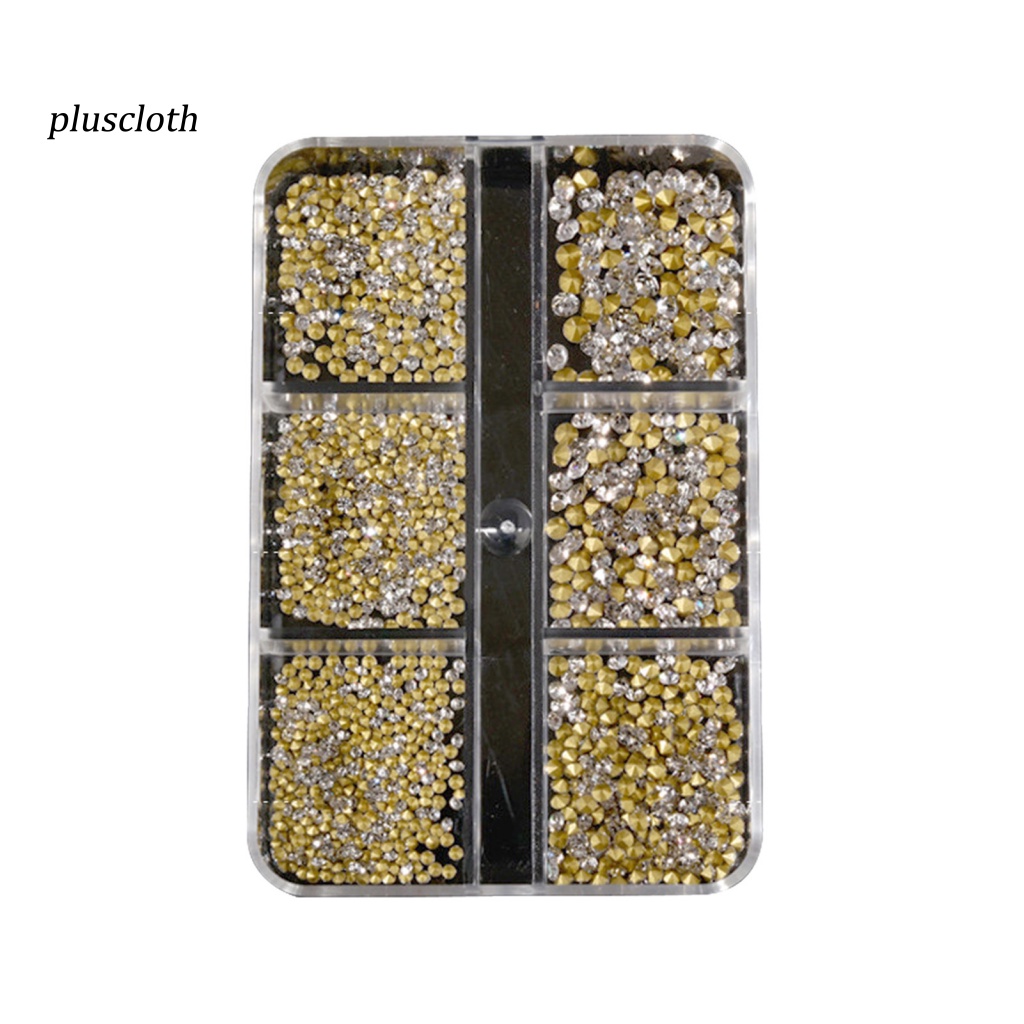 Set 1000 Hạt Cườm 3D Lấp Lánh Trang Trí Móng Nghệ Thuật