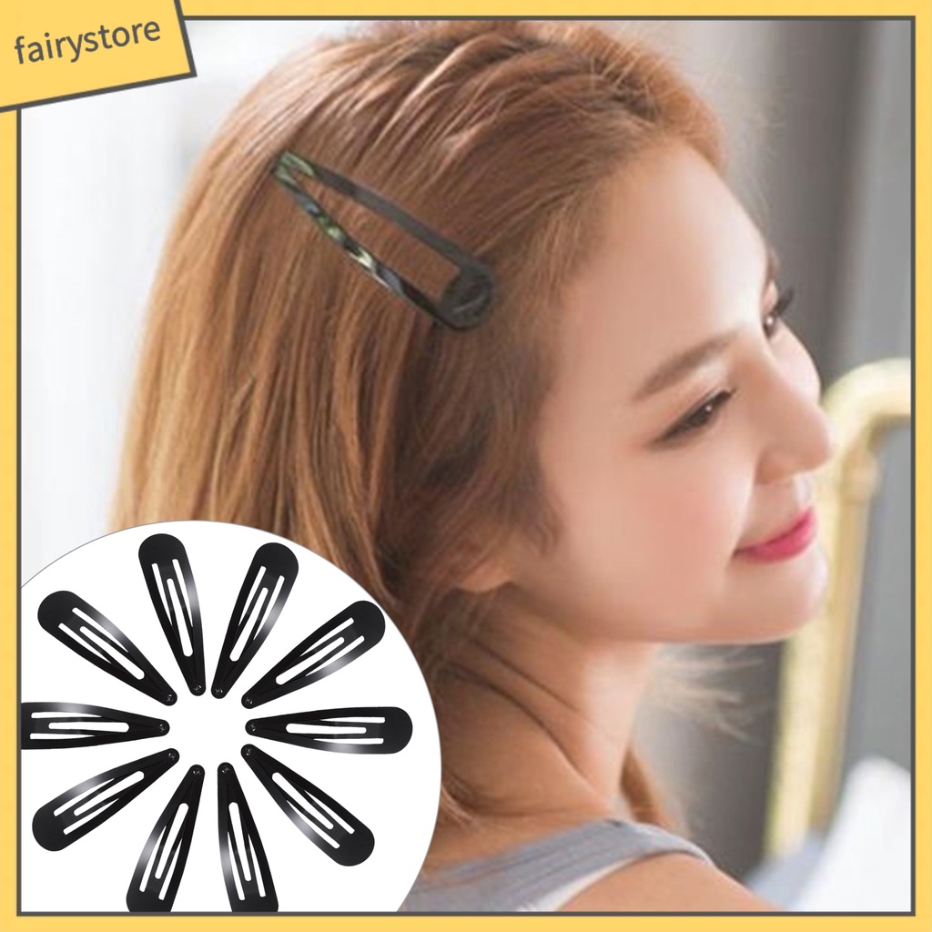 Bộ 10 Kẹp Tóc Hình Giọt Nước Cố Định Tóc Đa Năng