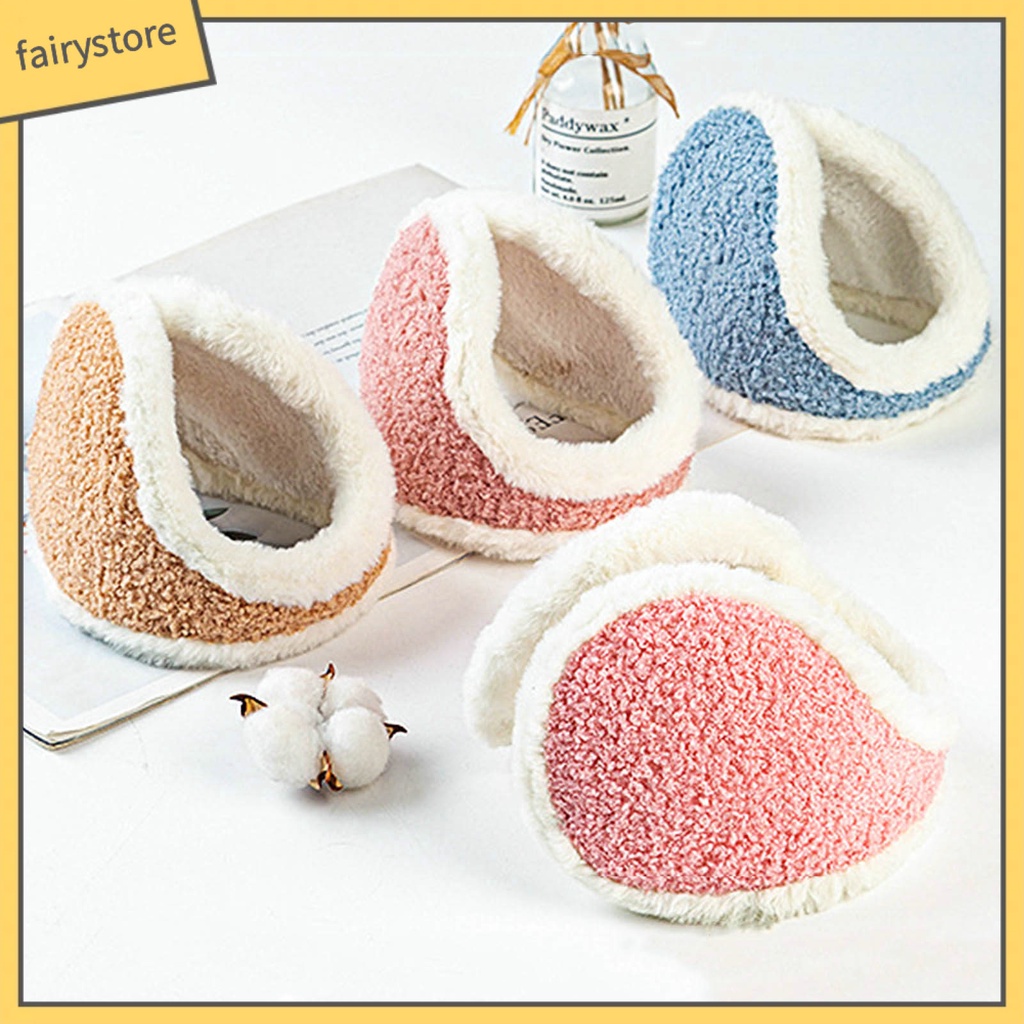 Bông Chụp Tai Giữ Ấm Mùa Đông Co Giãn Phối Màu Dễ Thương