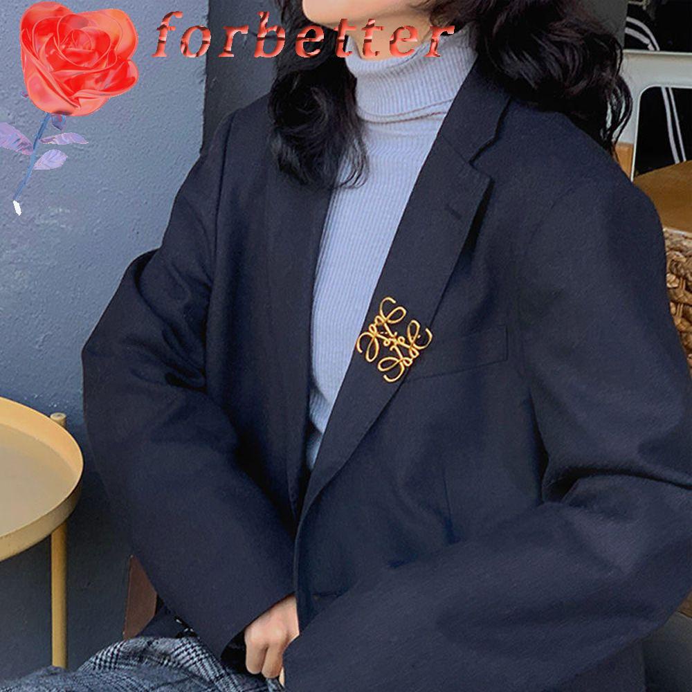 Ghim Cài Áo Hình Vuông In Chữ Thời Trang Dành Cho Nữ