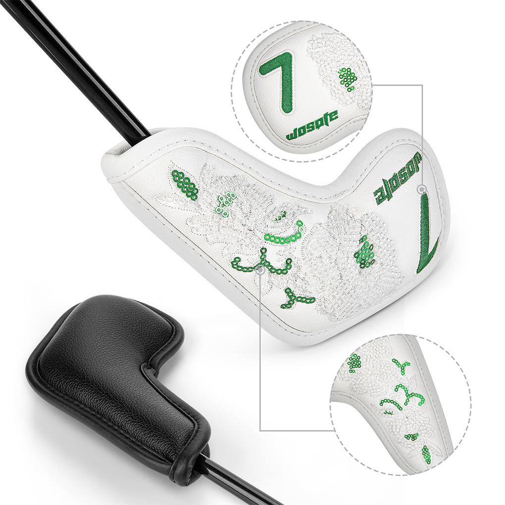 Set 10 Vỏ Bọc Đầu Gậy Đánh Golf Bằng PU In Họa Tiết Thời Trang Dùng Làm Quà Tặng Cho Học Sinh