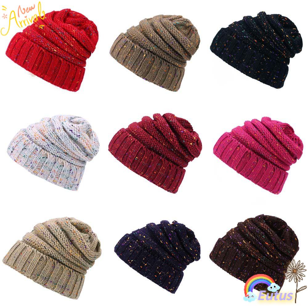 Mũ Len Trùm Đầu Màu Sắc Đơn Giản Phong Cách Hiphop Cho Nam