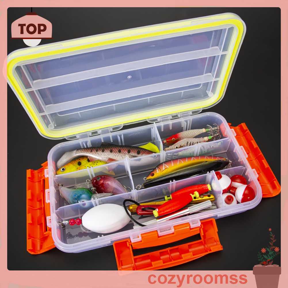 Hộp Đựng Mồi Câu Cá Bằng Nhựa PP Nhiều Ngăn Tiện Dụng