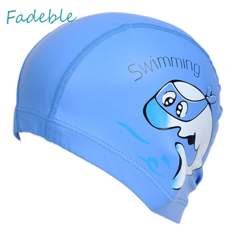 Mũ Bơi Chất Liệu PU Mềm Mại Thoải Mái Cho Bé