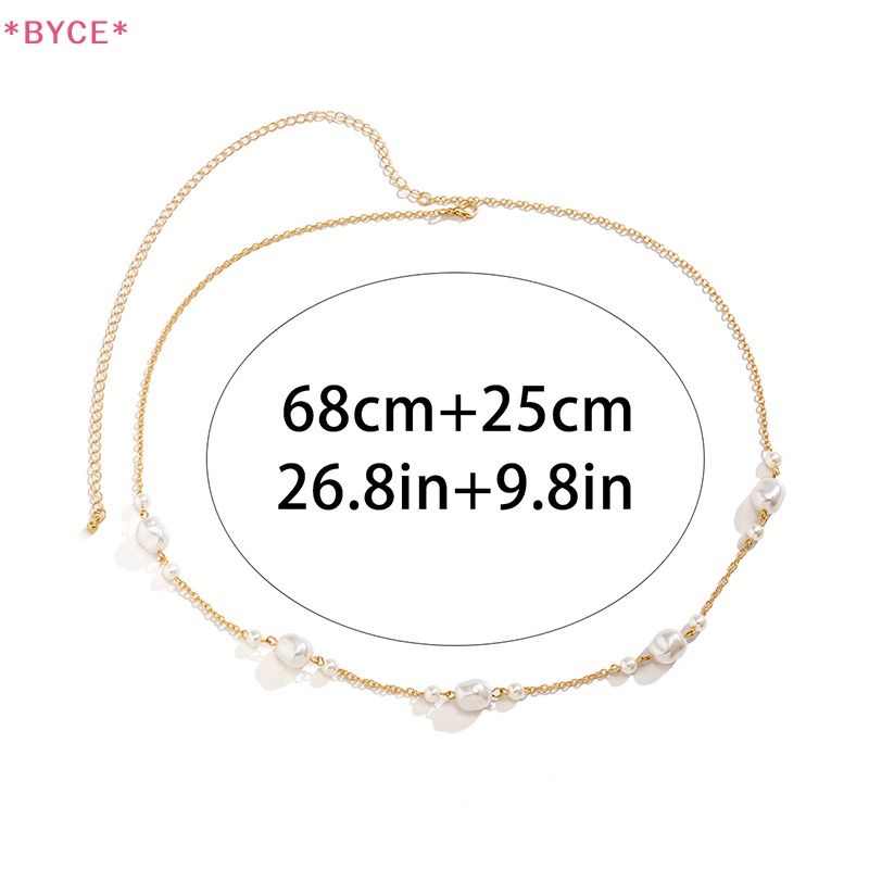Chuỗi Hạt Đeo Hông Đính Ngọc Trai Thời Trang Đi Biển Cho Nữ Mới