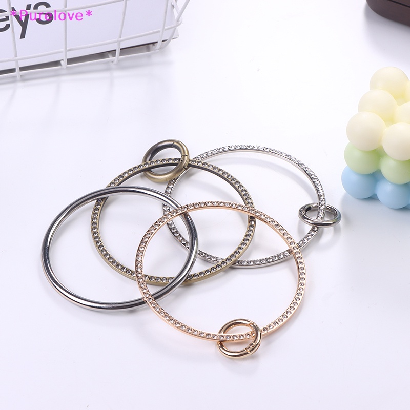 Khung Kim Loại Tròn Cầm Tay Thay Thế Cho Túi Xách Mới