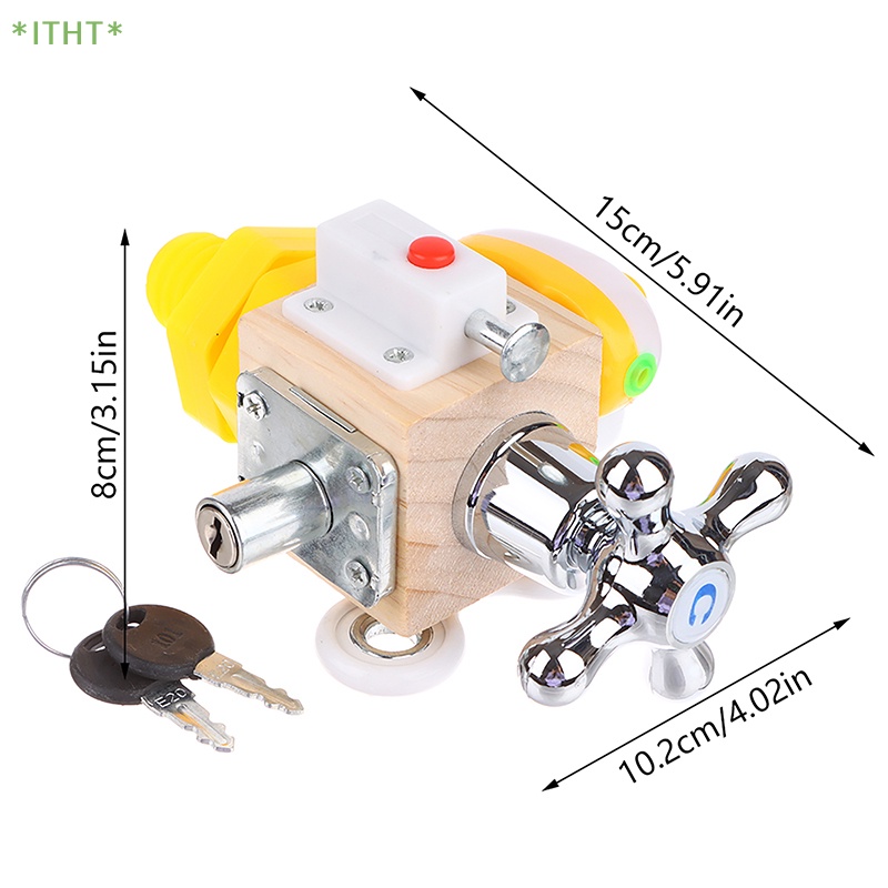 Khối Lập Phương Đồ Chơi Giáo Dục Montessori Cho Bé Mới