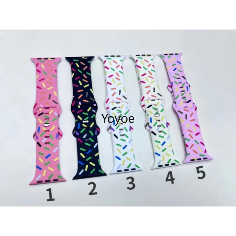 Dây Đeo Đồng Hồ Bằng Silicone Khóa Bướm 8 49mm Ultra 45mm 44mm 42mm 38mm Cho iwatch Ultra Series 7 Se 3 4 5 6 41mm 40mm