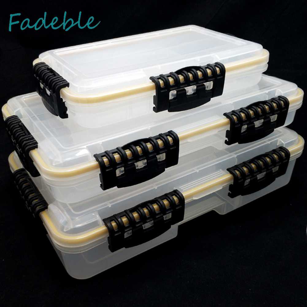 Hộp Đựng Mồi Câu Cá Trong Suốt Chống Thấm Nước Tiện Dụng Ốp