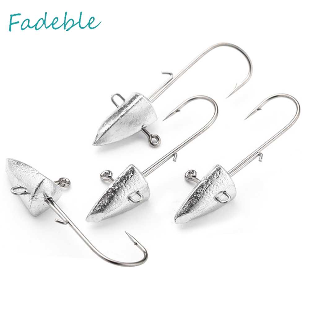 Set 8 Mồi Giả Nhử Cá Đầu Tam Giác Bằng Nhựa Mềm