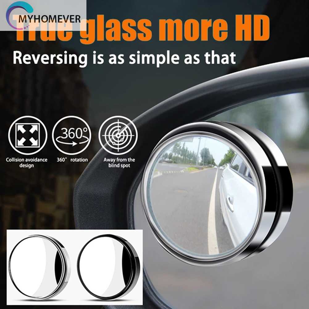 2 Gương Chiếu Hậu Góc Rộng Soi Điểm Mù Cho Xe Hơi