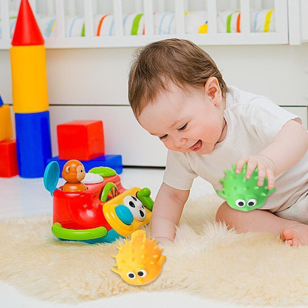 Bộ 2 Bóng Bơm Hơi Hình Cá Vui Nhộn Giúp Giảm Căng Thẳng