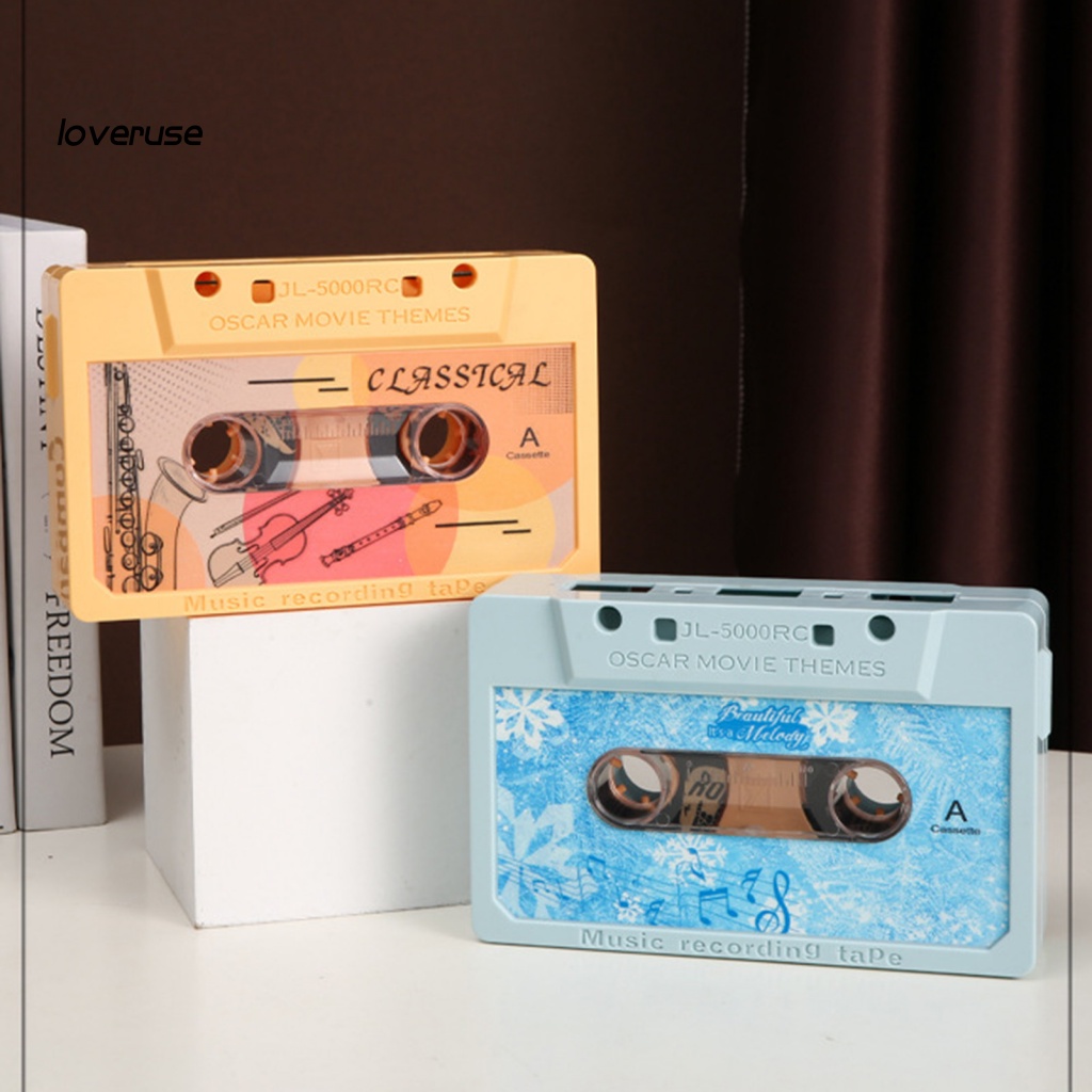 / Lo / Hộp Nhạc Bằng Băng Keo Cổ Điển Dùng Làm Quà Tặng Ngày Lễ
