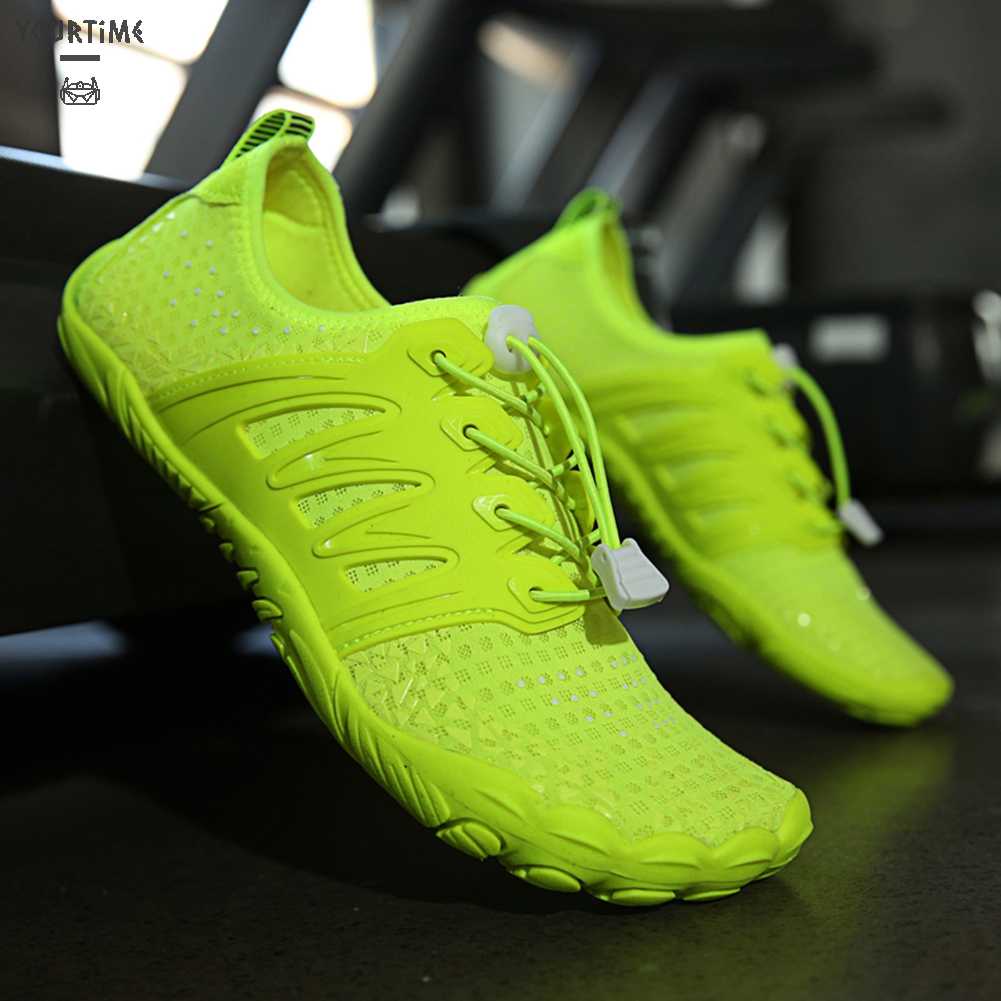 Giày Thể Thao Siêu Nhẹ Co Giãn Thoáng Khí Thời Trang Cho Nam Nữ