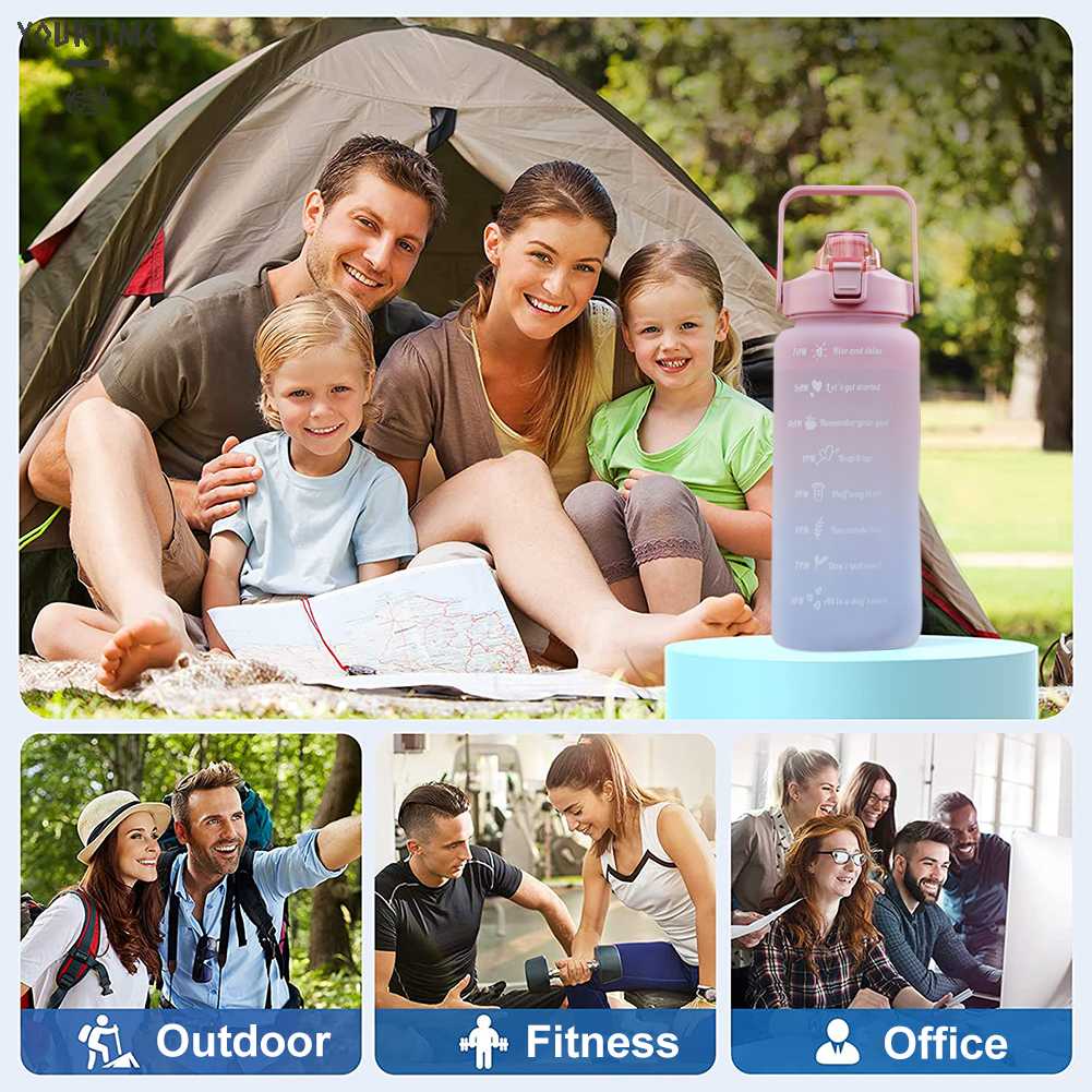 Set 3 Bình Nước Nhựa Có Thể Tái Sử Dụng