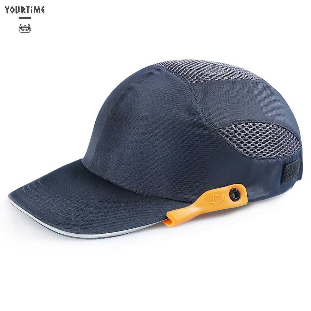 Mũ Lưỡi Trai Kẻ Sọc Phản Quang Siêu Nhẹ Chống Va Chạm