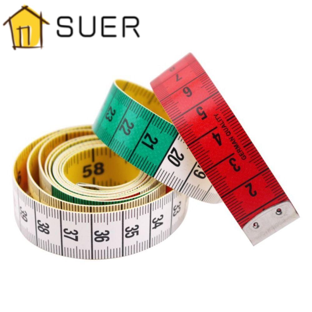 Set 2 Thước Dây Hai Mặt 150cm Nhiều Màu Sắc Dùng Trong May Vá