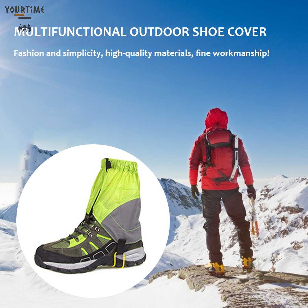 Vỏ Bọc Giày Đi Tuyết Siêu Nhẹ Chống Thấm Nước Tiện Dụng
